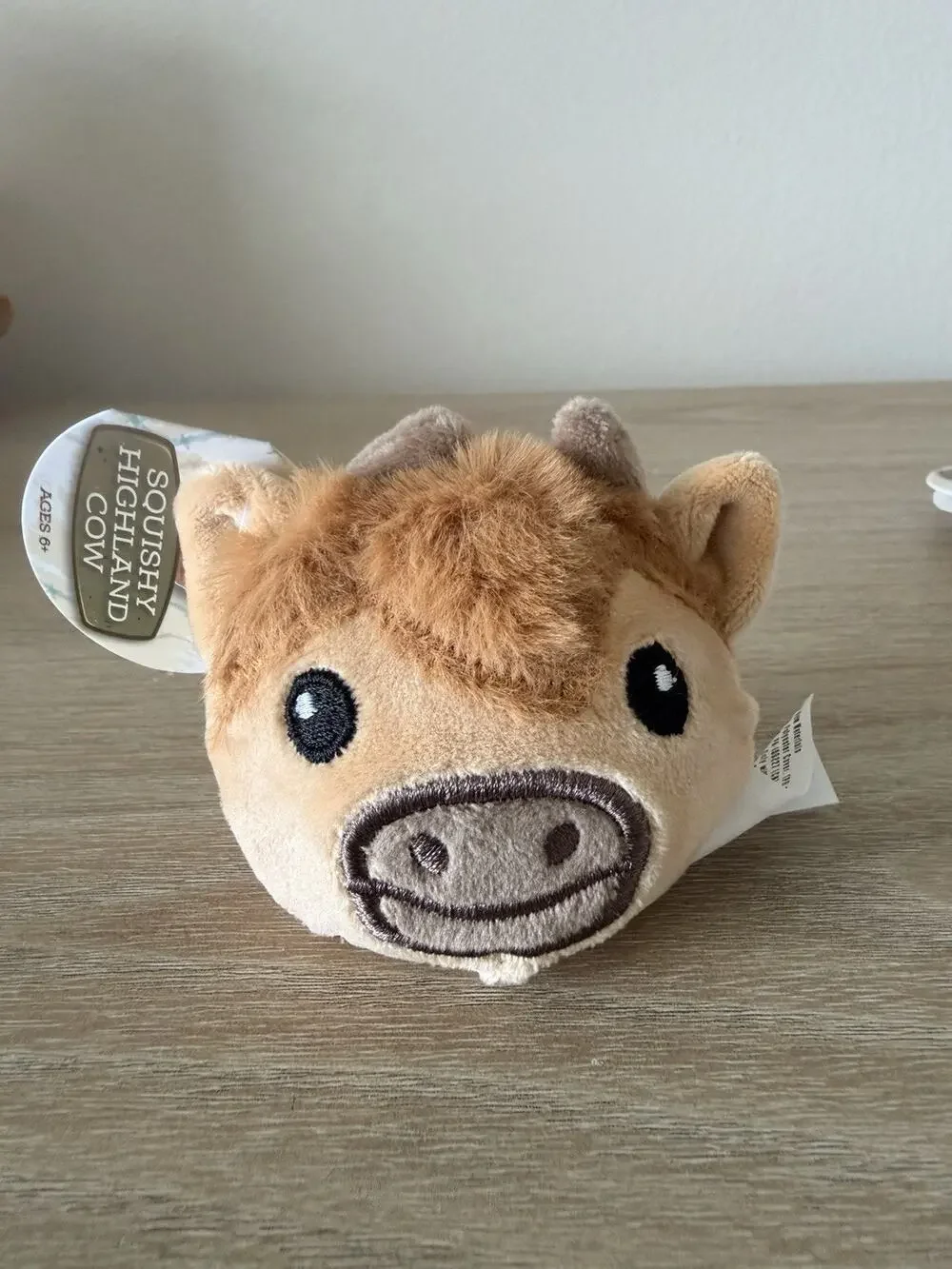 Gener8 Highland Cow Maltose Filled Squishy Plush Sensory Fidget Toy 2026 New